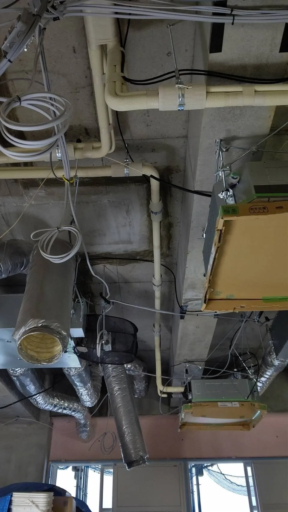 冷媒配管施工例