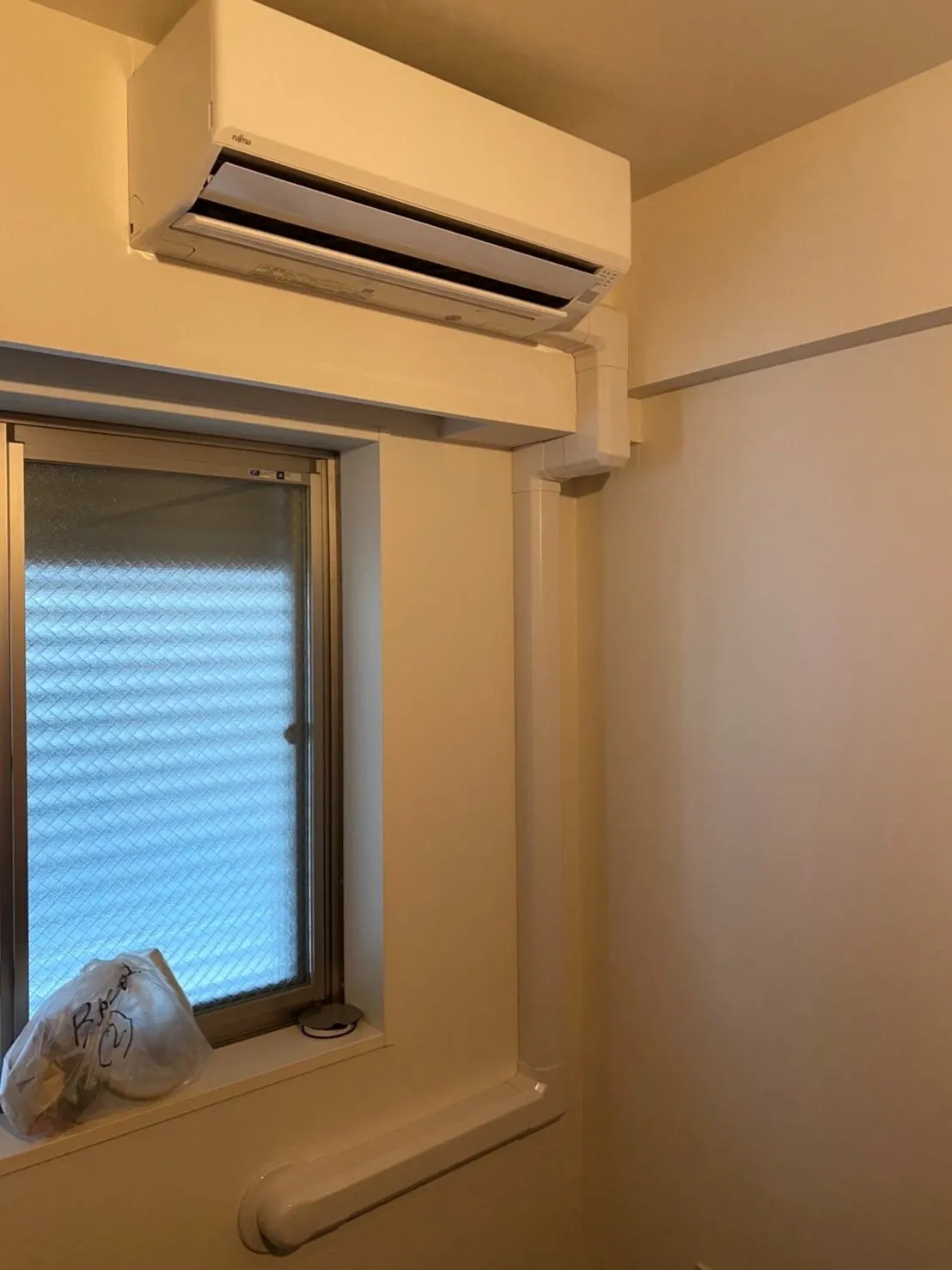 ルームエアコン取付 ビフォーアフター